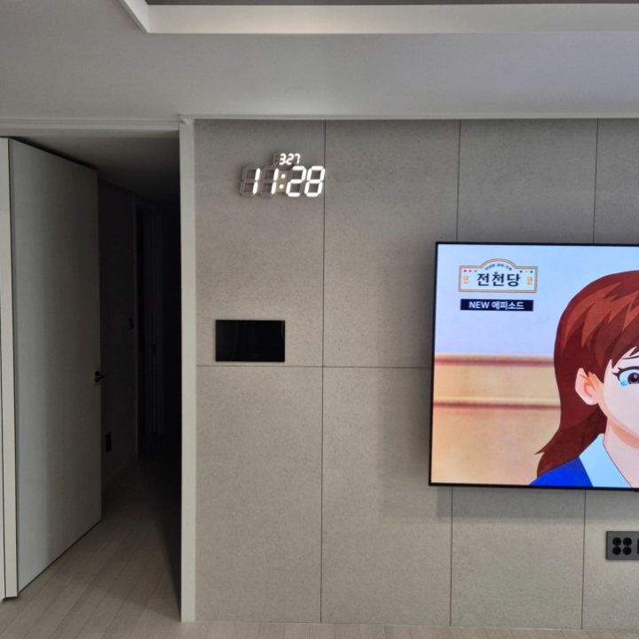 동대문구 벽걸이TV 설치 현장