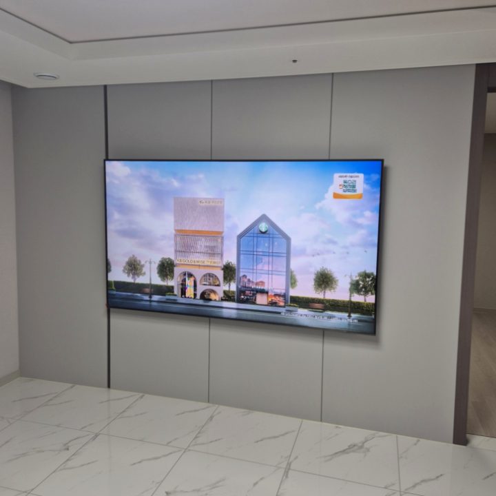 과천시 벽걸이TV 설치 현장