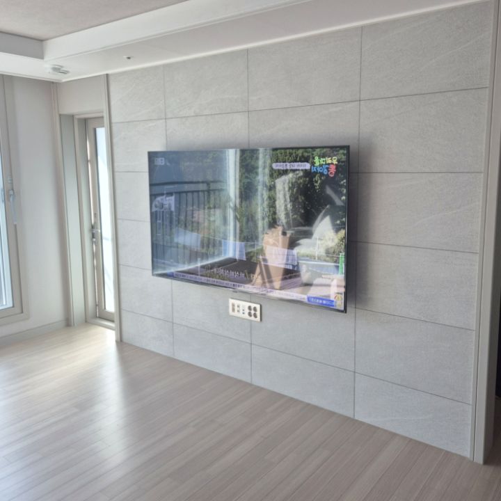 남양주시 벽걸이TV 설치 현장