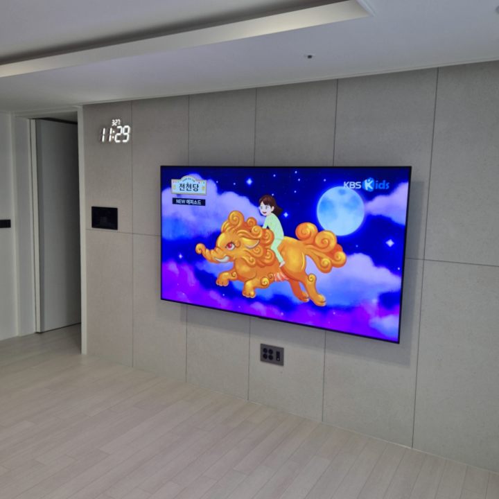 노원구 셋탑박스 공유기 선정리 현장
