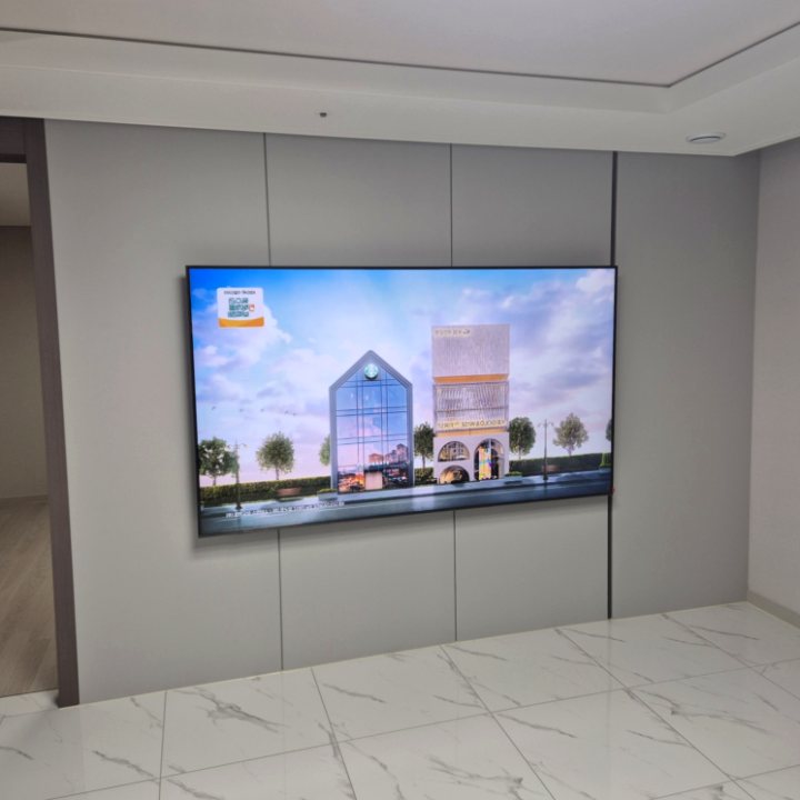 서대문구 벽걸이TV 설치 현장
