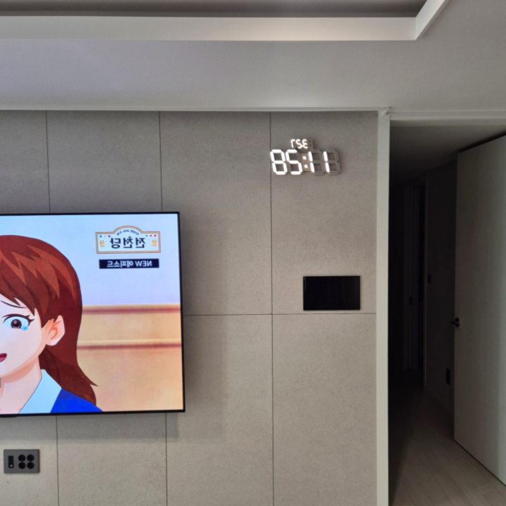 연천군 벽걸이TV 설치 현장