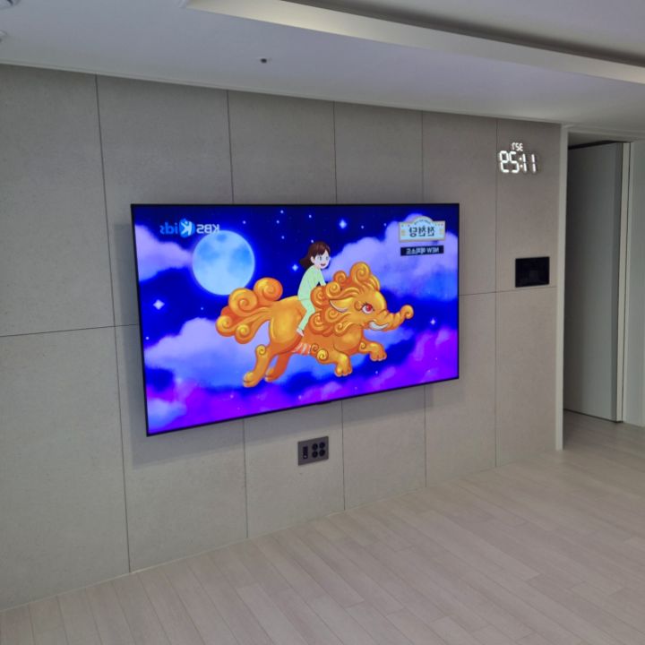 영등포구 벽걸이TV 설치 현장